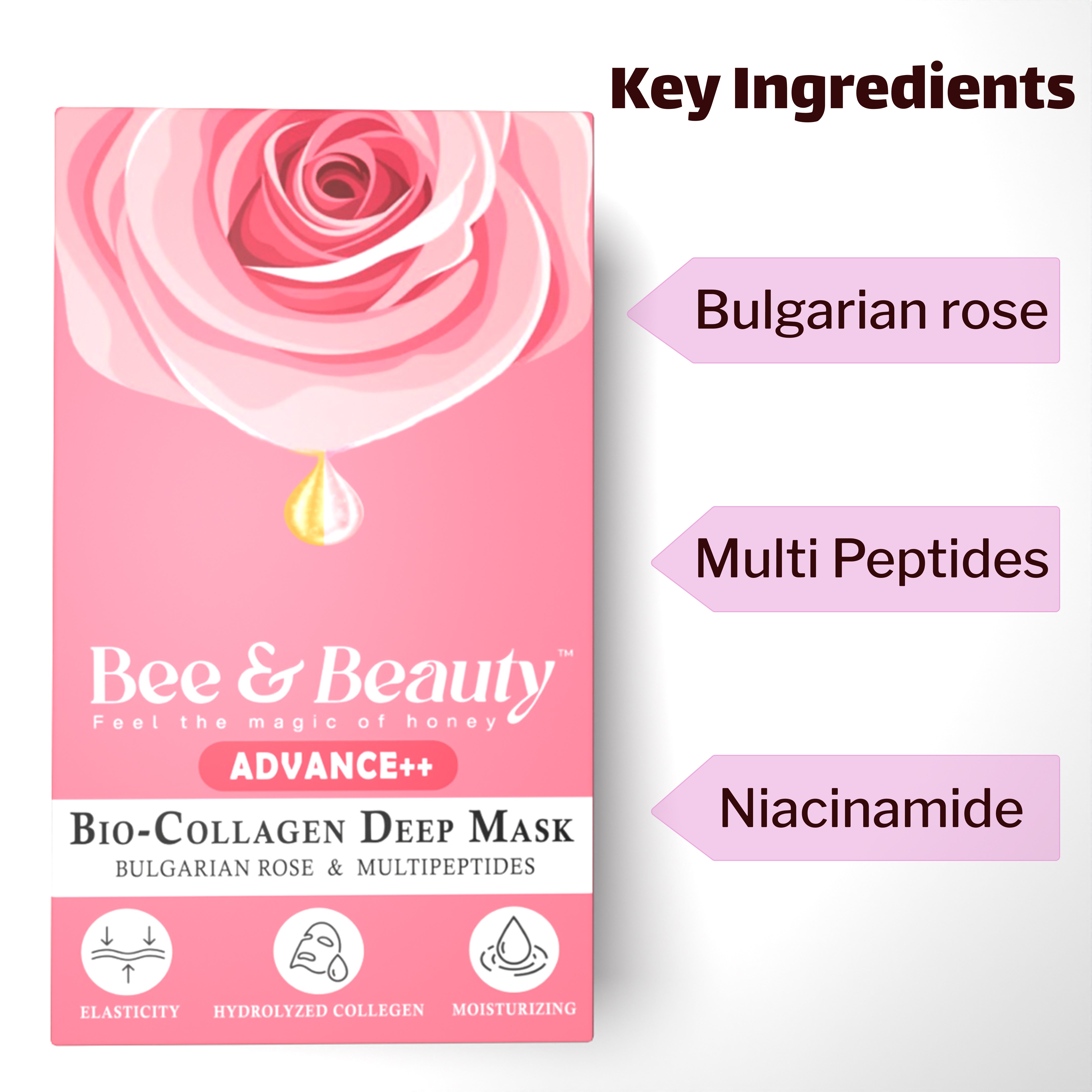 Bio-Collagen Pink Deep Mask