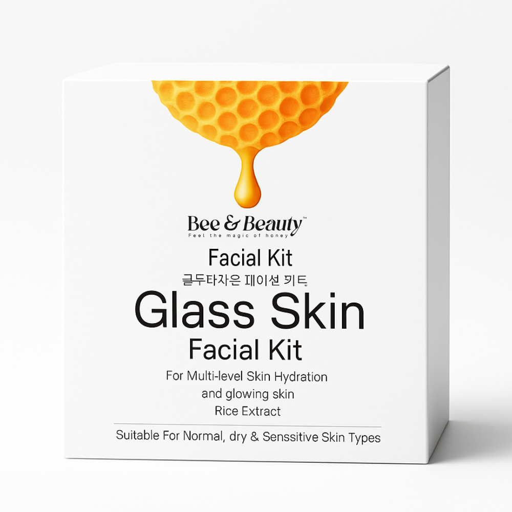 Bee & Beauty Glass Skin Facial Kit - 7 Steps