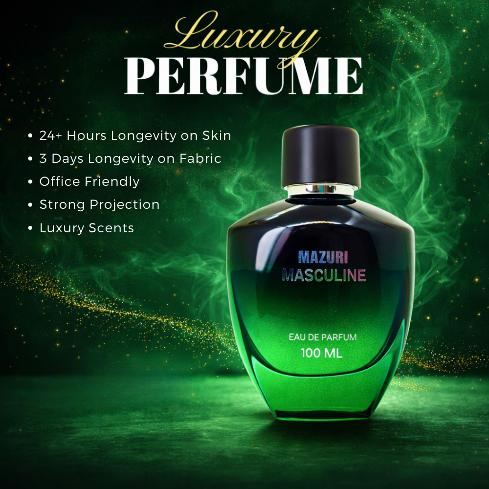 Mazuri Masculine Luxury perfume- 100ml EDP for Men