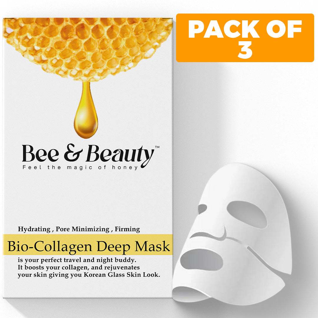 "Bio Collagen Deep Mask for glowing skin"