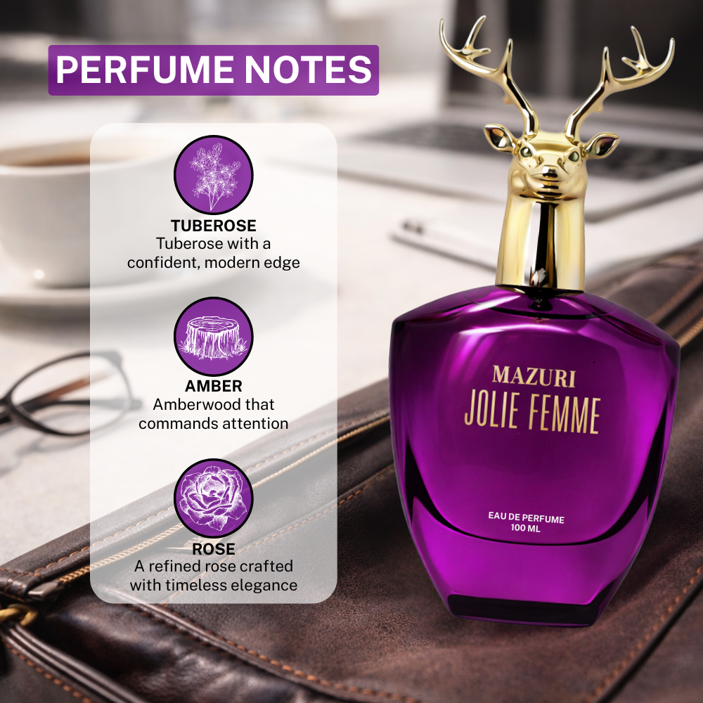 Mazuri Jolie Femme Luxury Perfume -100ml EDP for Women