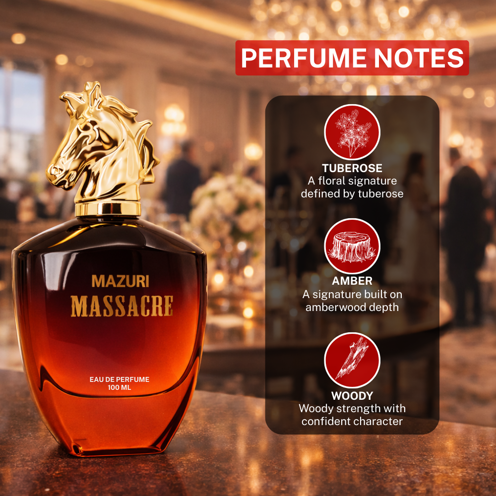 Mazuri Massacre Perfume-100ml EDP for Men & Women