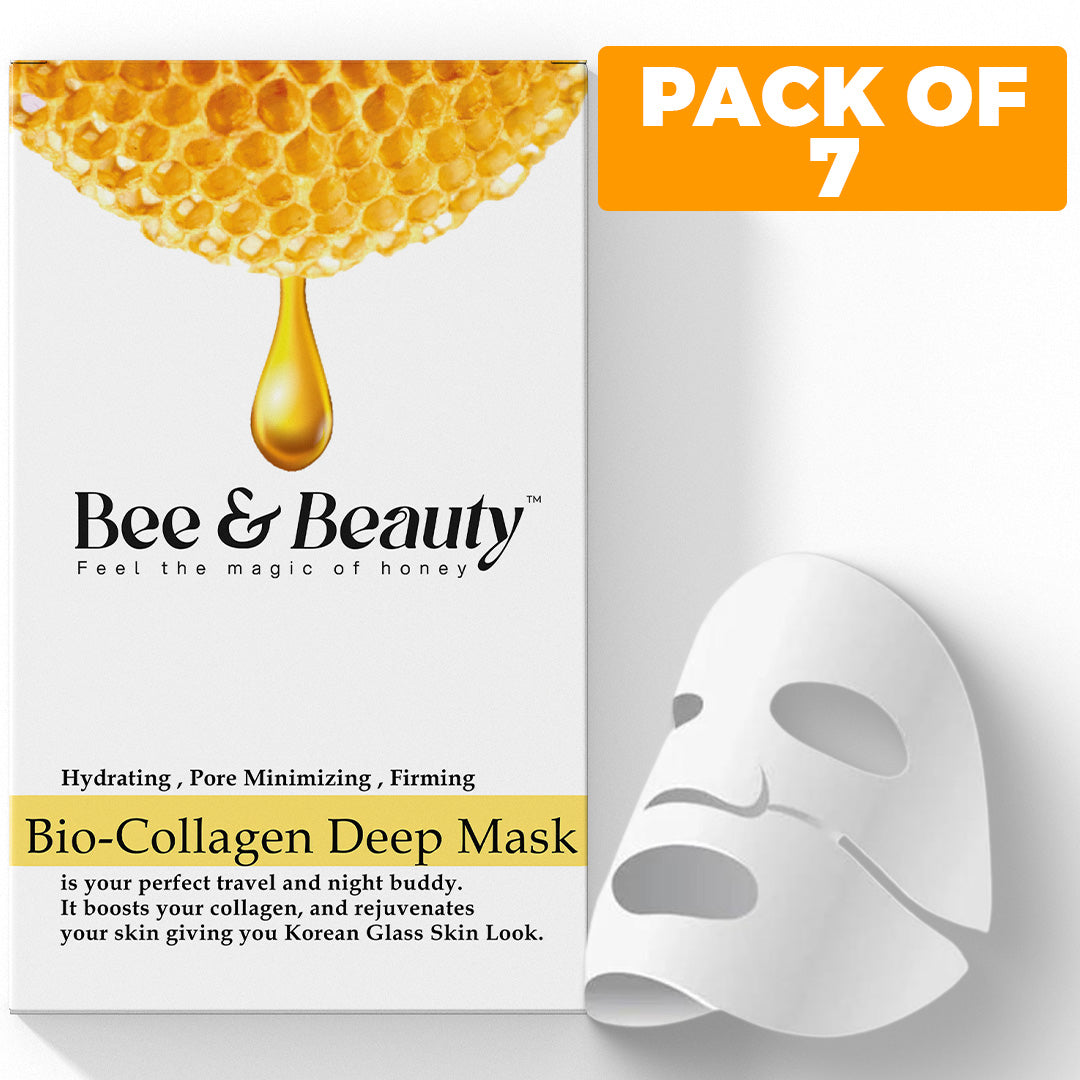 "Bio Collagen Deep Mask for glowing skin"
