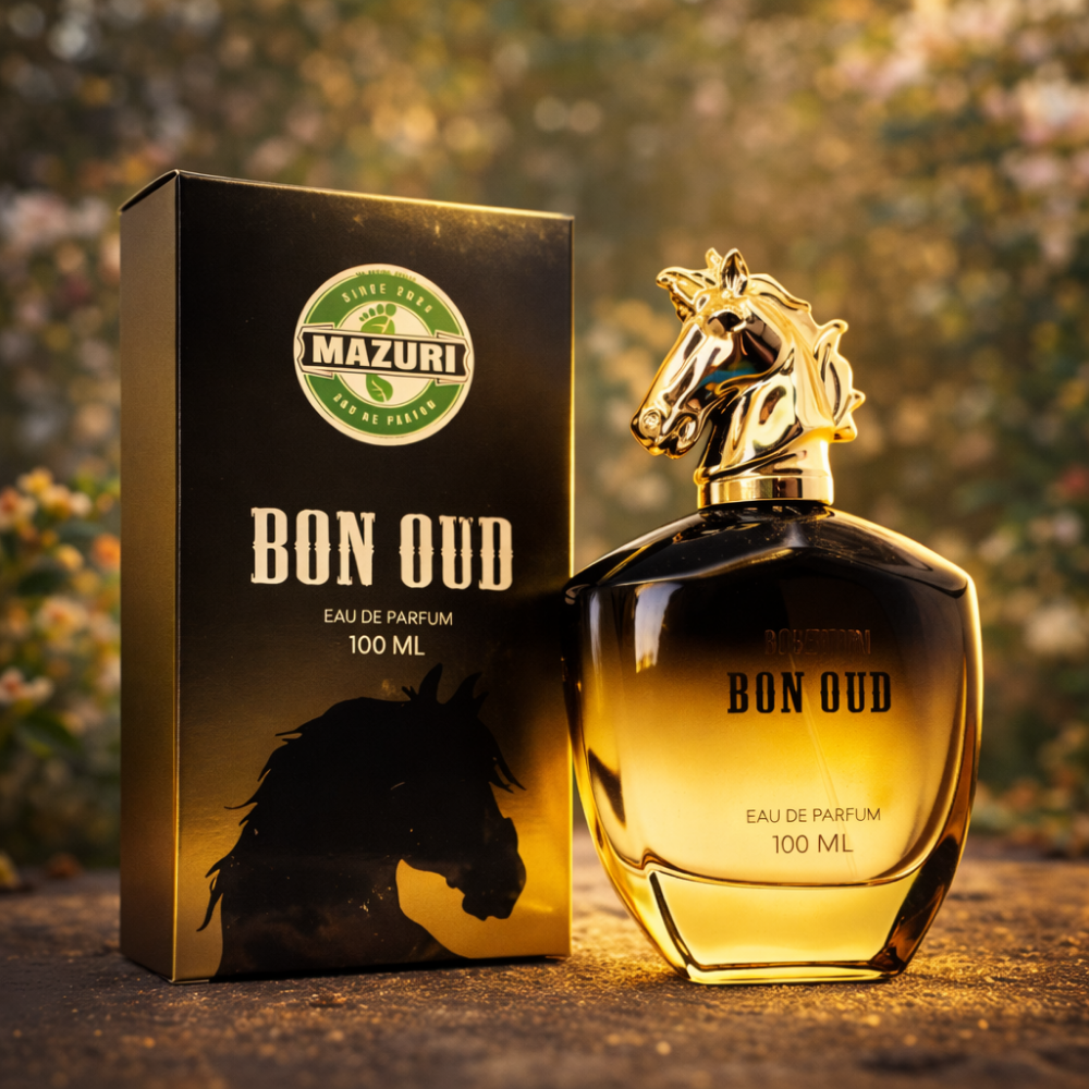Mazuri Bon Oud Luxury Perfume - 100ml EDP for Men & Women