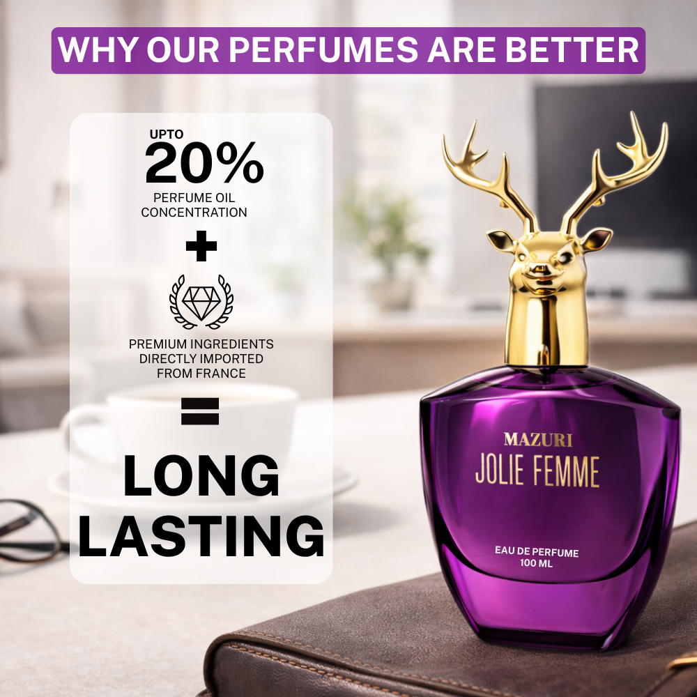 Mazuri Jolie Femme Luxury Perfume -100ml EDP for Women