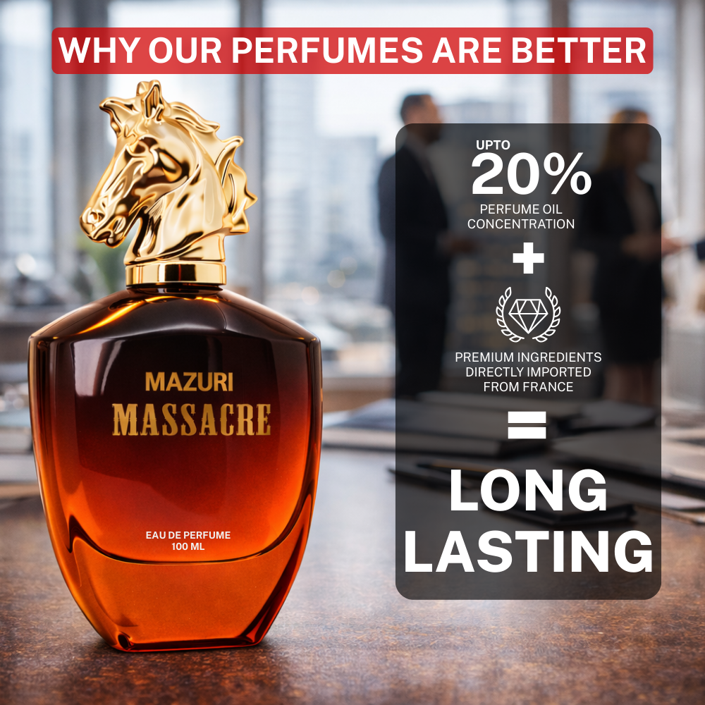 Mazuri Massacre Perfume-100ml EDP for Men & Women