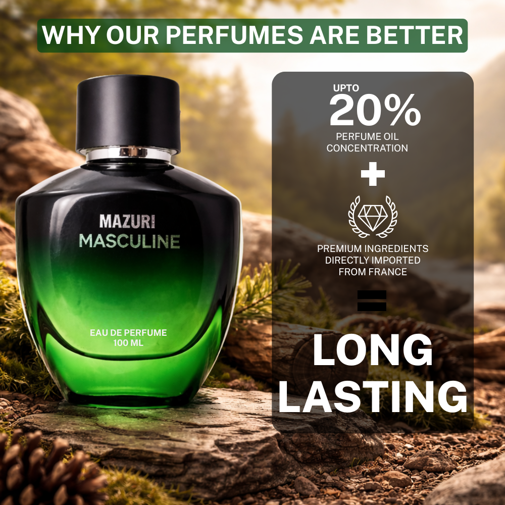 Mazuri Masculine Luxury perfume- 100ml EDP for Men