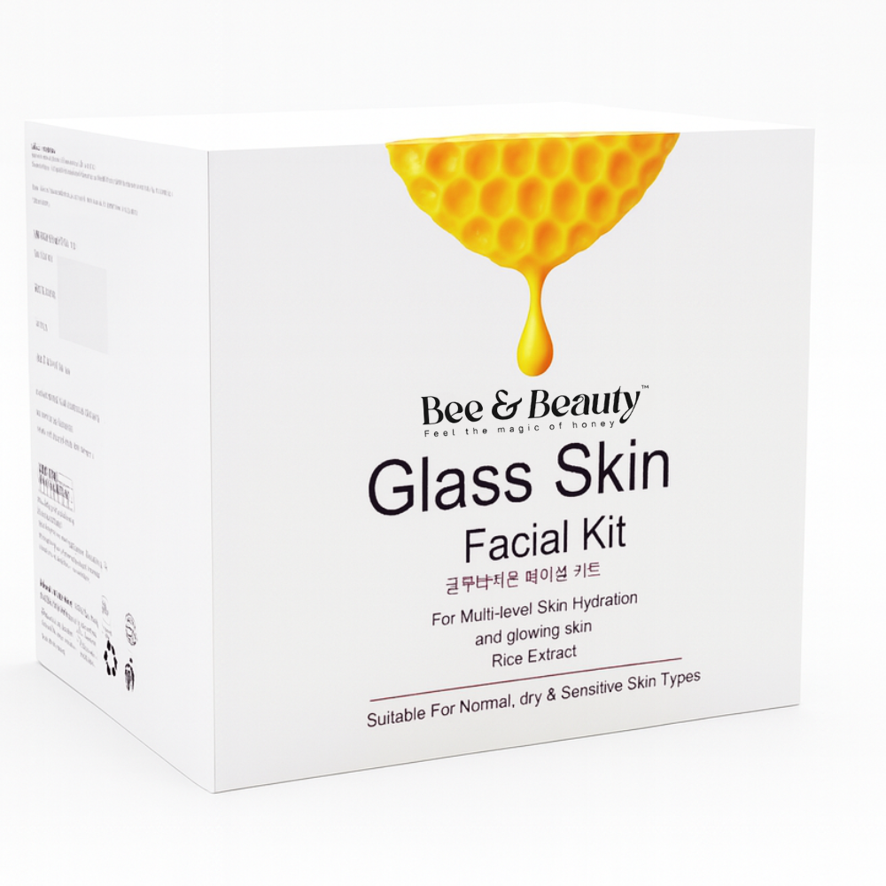 Bee & Beauty Glass Skin Facial Kit - 7 Steps
